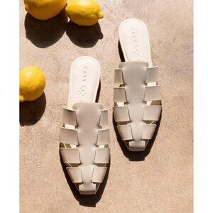 Katy Perry Women's the Confidant Fisherman Square Toe Mules